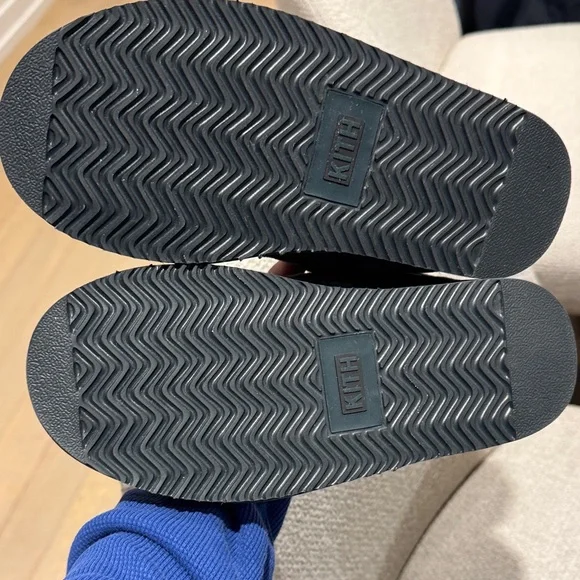 BNIB Kith Monogram Patterned Shearling Slippers - Picture 2 of 4